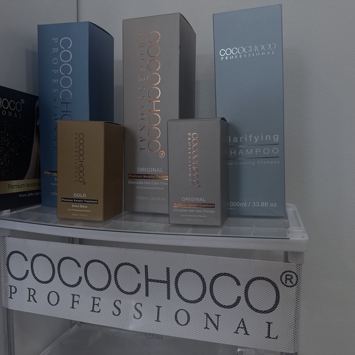 Izloženi Cocochoco Professional keratinski tretmani i shampoo za dubinsko čišćenje